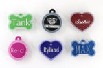 Custom Engraved Pet Tag With Pet Tag Silencer - LARGE SIZE ONLY